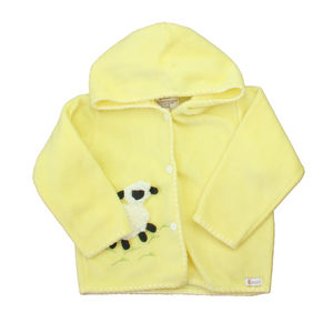 Popli Unisex Yellow Lamb Jacket size: 2-3T